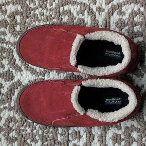 Patagonia Rusted Iron Brown Suede Slip-On Casual Comfort Slipper Loafers Size 9